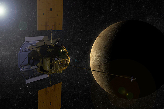 Зонд Messenger разбился о Меркурий