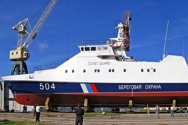 Погранслужба в Крыму получила боевой корабль проекта «Изумруд»