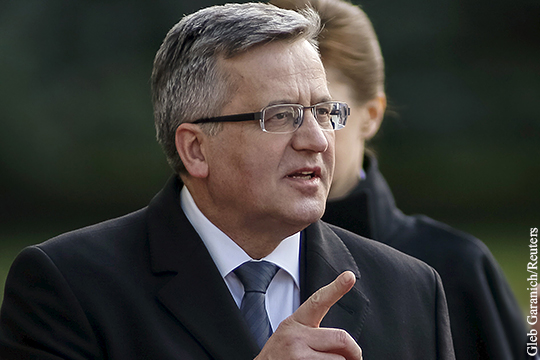 Президент Польши заявил об угрозе «зеленых человечков»
