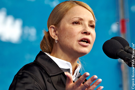 Тимошенко выступила против присутствия иностранцев во власти на Украине