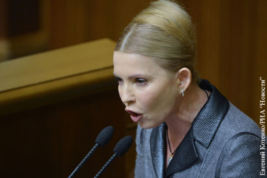 Тимошенко призвала подключить США к переговорам по Донбассу