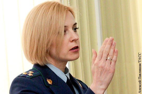 Поклонская рассказала о поведении задержанного в Крыму бойца «Азова»
