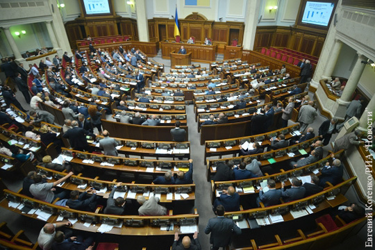 Рада Украины определила условия для интернирования россиян
