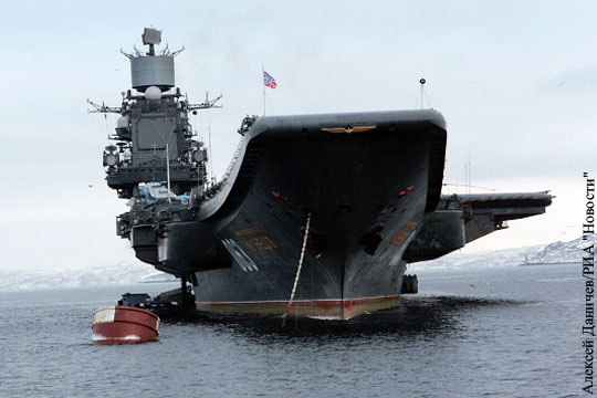 Единственный российский авианесущий крейсер отправили на ремонт