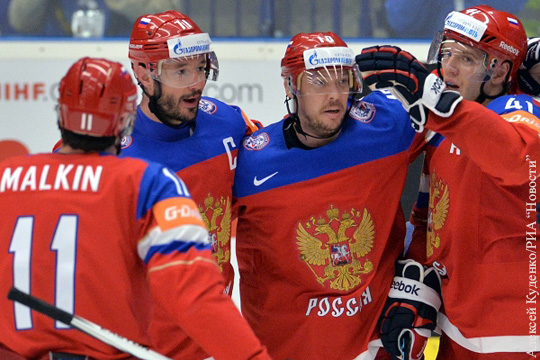 Сборная России по хоккею победила Швецию в четвертьфинале ЧМ
