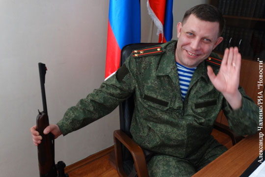 Захарченко заявил о готовности ДНР выстраивать добрососедские отношения с Киевом