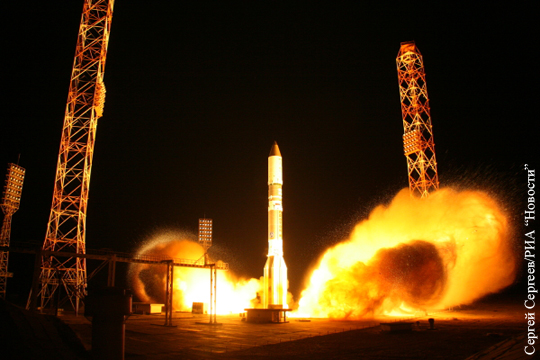Запуск ракеты «Протон» с мексиканским спутником закончился неудачей