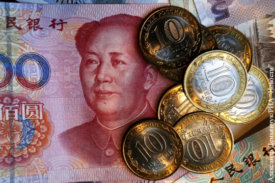 Пара рубль – юань стала популярной у бизнеса