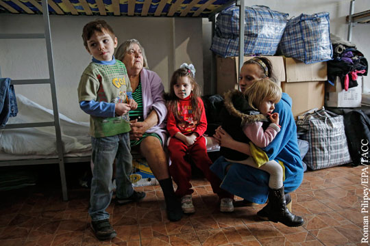 Чехия обратила внимание ЕС на угрозу большого потока беженцев с Украины
