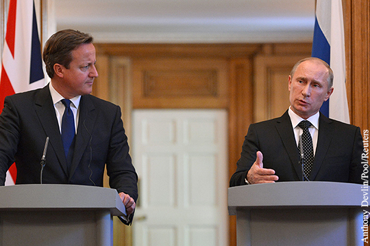 Путин и Кэмерон договорились возобновить переговоры по Сирии