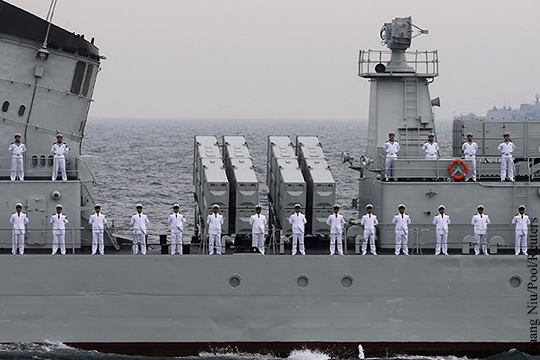 Китай решил расширять зону военного присутствия на море