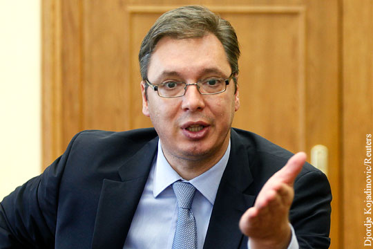 Премьер Сербии разъяснил свое высказывание о диверсификации поставок газа