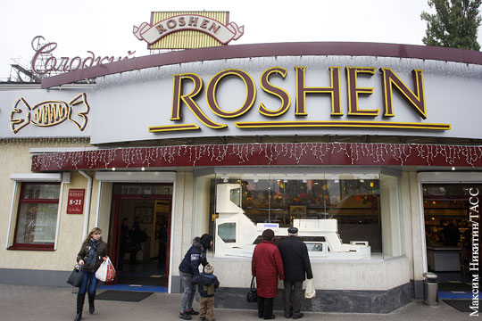 В магазине Roshen в Киеве произошел взрыв