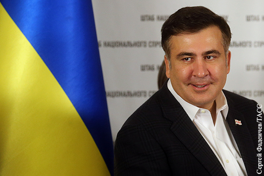 Саакашвили утвержден кандидатом в губернаторы Одесской области