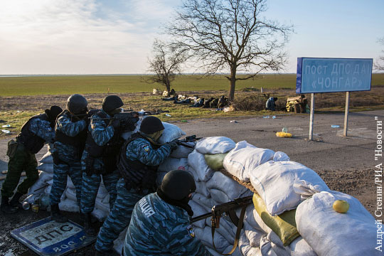 Киев утвердил порядок пересечения границы с Донбассом и Крымом