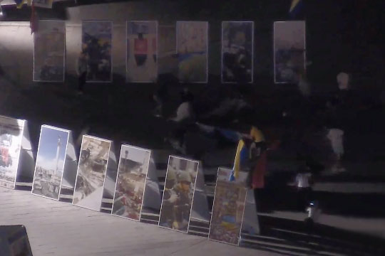Киевская милиция дала оценку сносу палаток на майдане