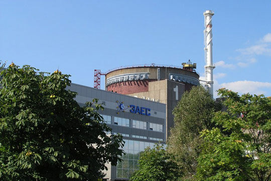 Энергоблок Запорожской АЭС на Украине отключился из-за сбоя