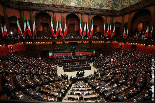 В парламенте Италии предложили отказаться от санкций против России