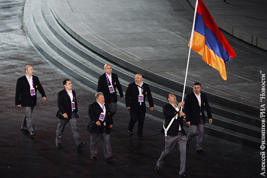 Сборную Армении освистали на открытии Европейских игр в Баку