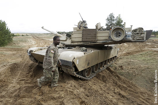 Пентагон отыграл назад планы выдвинуть танки к границам России
