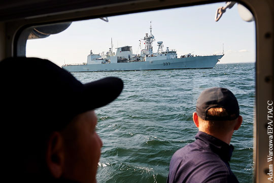 Польский транспортер-амфибия затонул во время учений НАТО