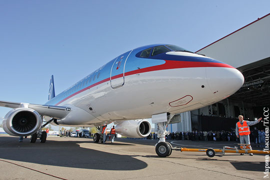 Источник: Рособоронэкспорт вернул ГСС самолет SSJ 100 в VIP-комплектации
