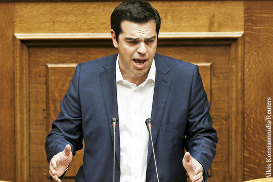 Премьер Греции призвал разорвать «порочный круг» западных санкций
