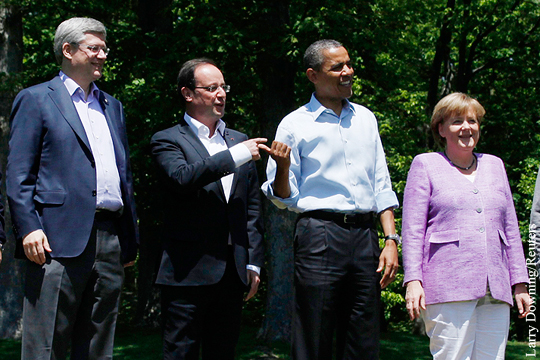 Путин: Позиция Канады по России в G8 зависит от веления США