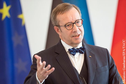 Президент Эстонии сравнил Украину с грабителем-шантажистом