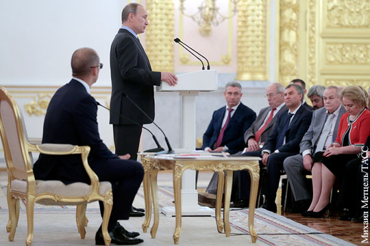 Путин призвал сформировать четкие критерии определения востребованности НКО