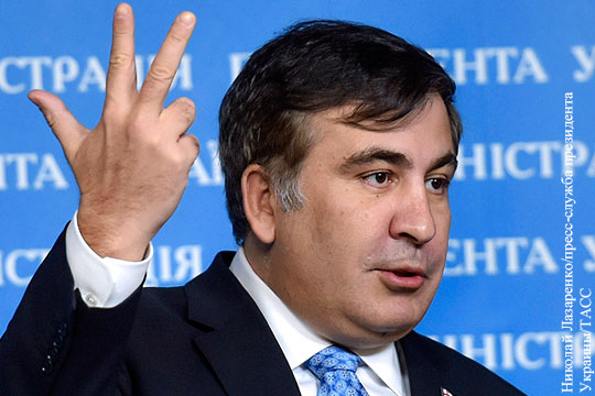 Саакашвили озвучил сумму американской зарплаты, которой лишился из-за Одессы