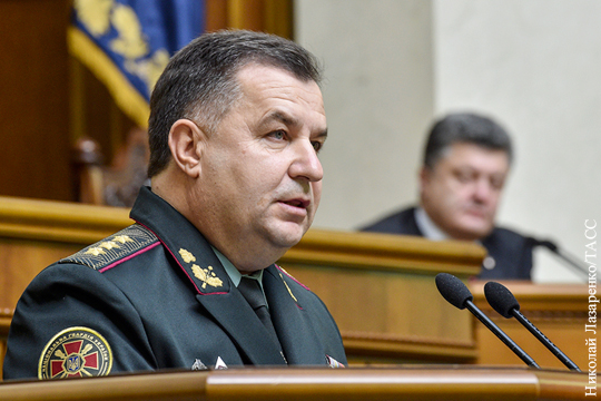 Министр обороны Украины заявил о готовности покинуть пост