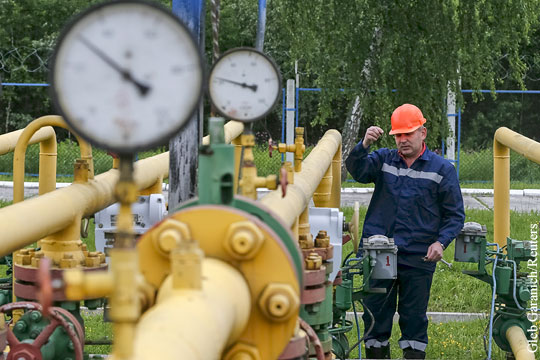 Украина выразила надежду на демпинговую цену на российский газ в третьем квартале