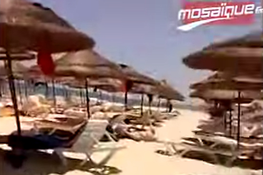 Опубликовано видео стрельбы в Тунисе