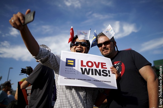 США вознамерились узаконить однополые браки по всему миру