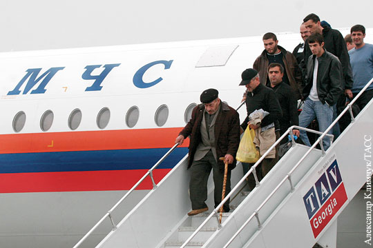 Грузия потребовала от России свыше 70 млн евро за депортацию своих граждан
