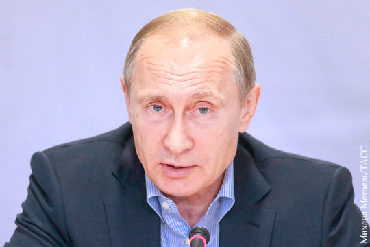 Путин призвал скорректировать стратегию нацбезопасности России
