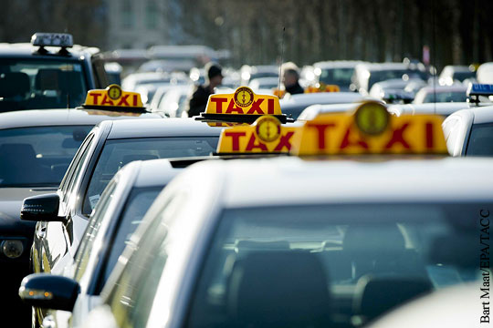Россия и Франция демонстрируют разный подход к сервисам такси