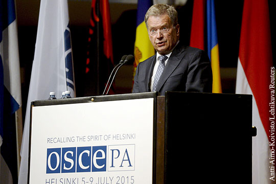 Президент Финляндии раскритиковал Евросоюз по вопросу участия России в ПА ОБСЕ