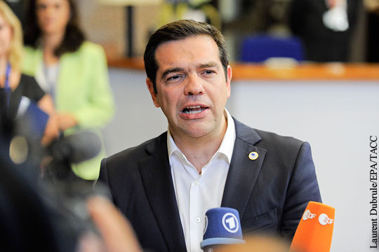 Ципрас: Еврозона подливает горючее в кризис
