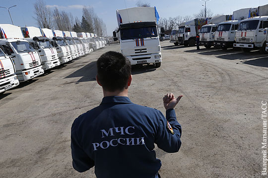 МИД ответил на предложение Киева доставлять гумпомощь в Донбасс по железной дороге