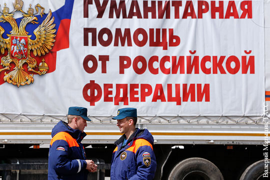 Москва и Киев начали изучать вопрос о доставке российской гумпомощи Донбассу по железной дороге