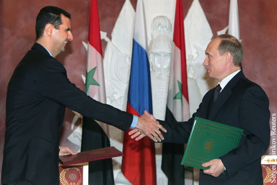 Сирия хочет присоединиться к ЕАЭС и получить кредиты у России