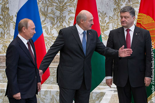 Лукашенко посоветовал Путину и Порошенко «сказать в глаза все, что думают друг о друге»