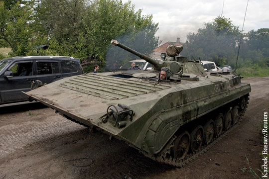 ДНР заявила о завершении отвода вооружения от линии соприкосновения