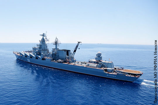 Стало известно о гибели двоих моряков на крейсере «Москва» в Средиземном море