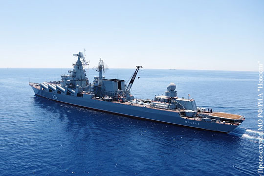 Спрыгнувший с крейсера «Москва» моряк мог уплыть в Грецию