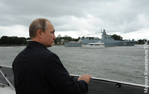 В День ВМФ Путин утвердил новую Морскую доктрину
