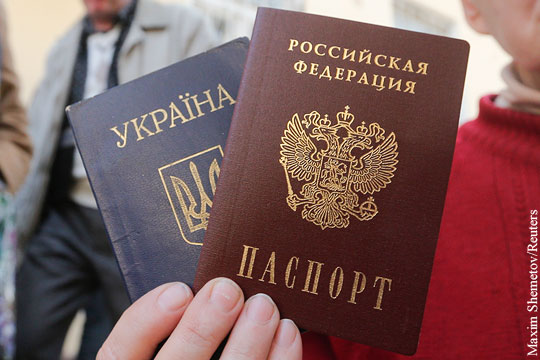 Украина может не бояться раздачи российских паспортов в Новороссии