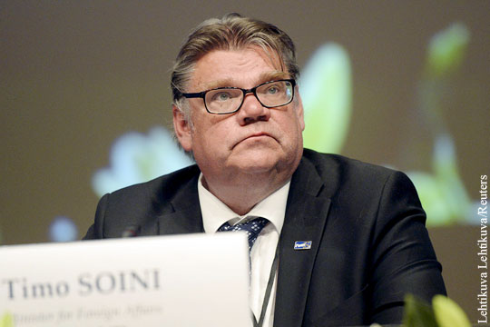 Финский МИД посоветовал ЕС не расширять санкции против России